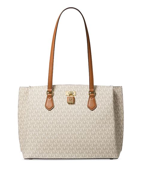 michael kors ruby large top zip tote|michael kors large saffiano tote.